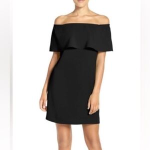 Charles Henry Black off the shoulder dress NWT